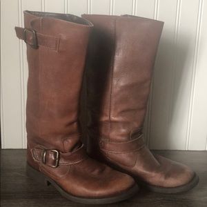 Steve Madden Brown Leather Boots